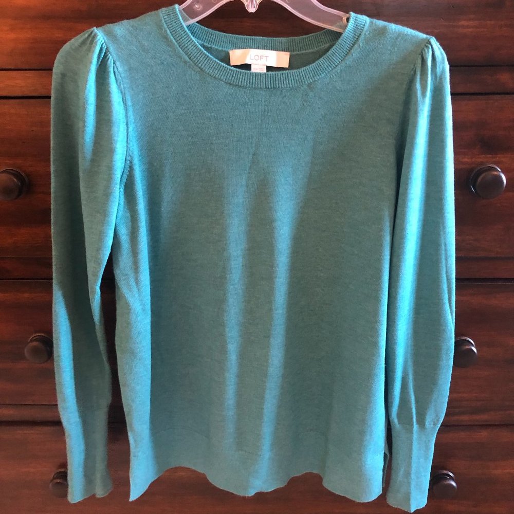 LOFT Green Maternity Sweater Size XS